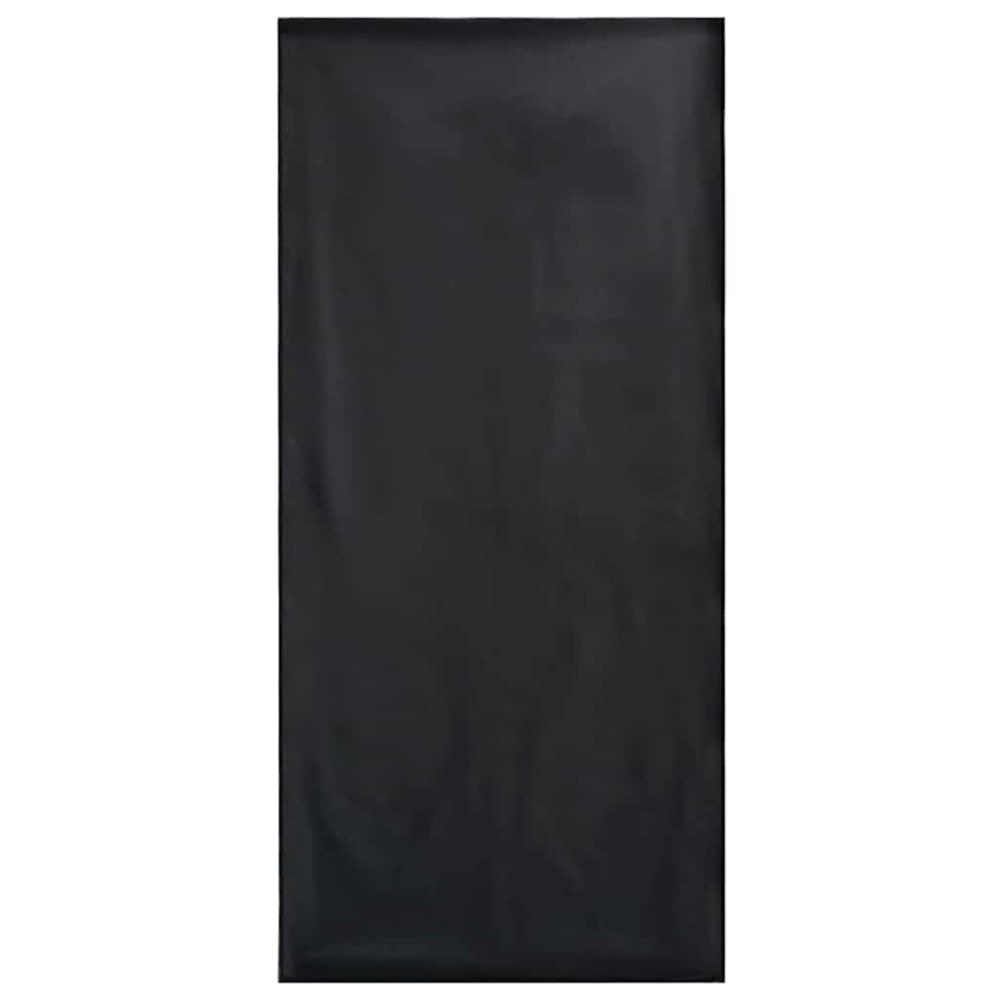 Produktbild för Utomhus Stols Handdukar 2 pcs Svart 130 x 60 cm