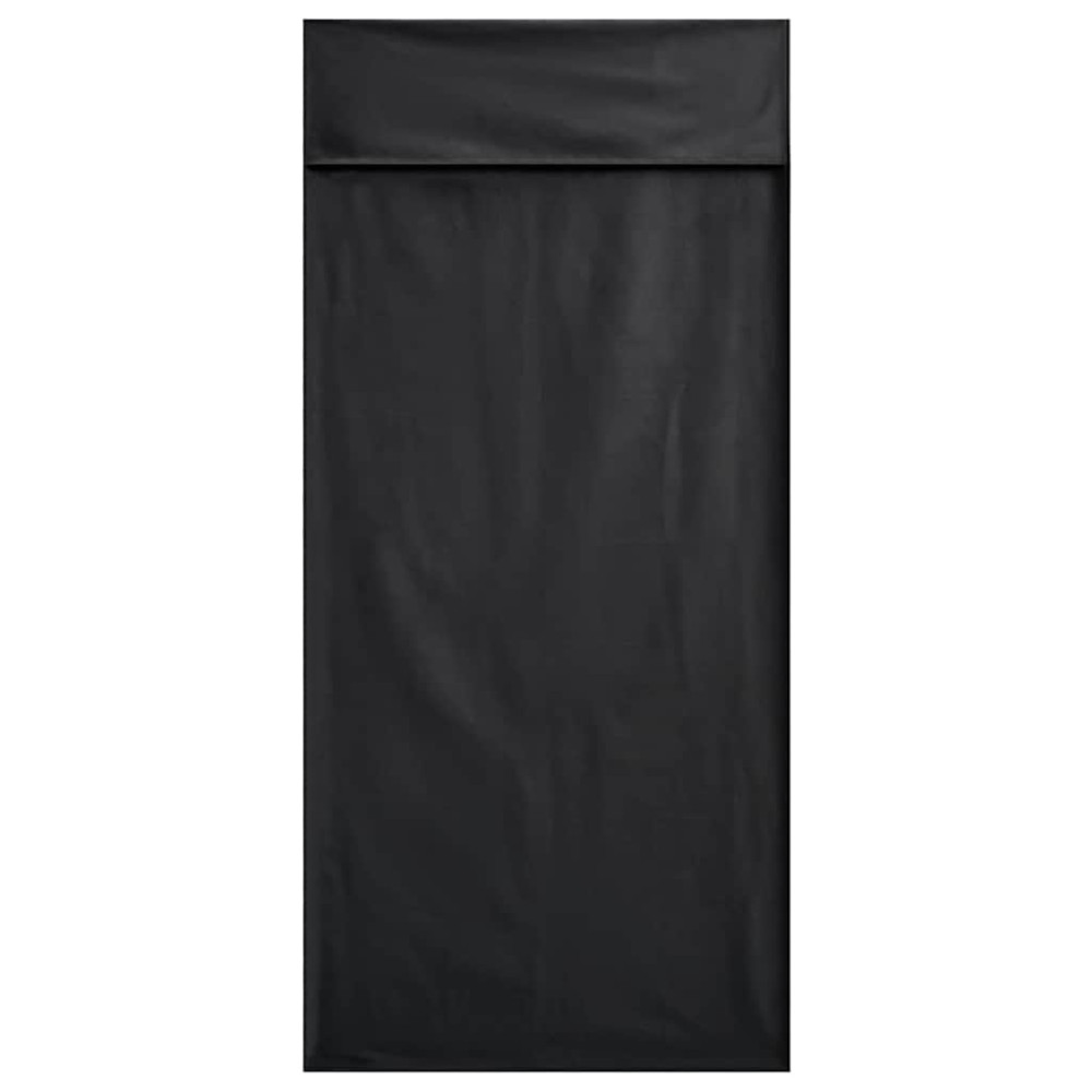 Produktbild för Utomhus Stols Handdukar 2 pcs Svart 130 x 60 cm