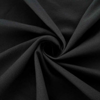 Produktbild för Utomhus Stols Handdukar 2 pcs Svart 130 x 60 cm
