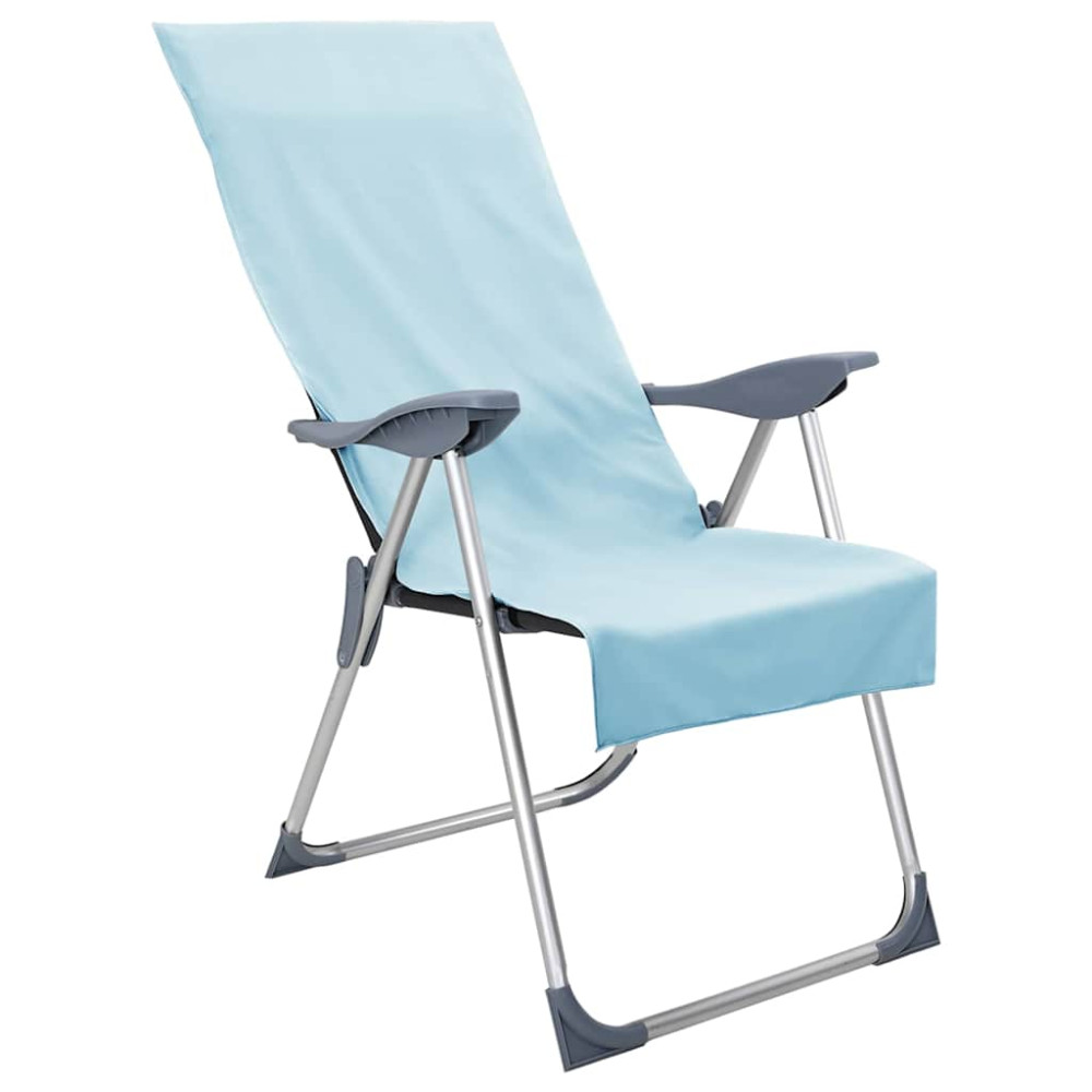 Produktbild för Utomhus Stols Handdukar 2 pcs Grön 130 x 60 cm