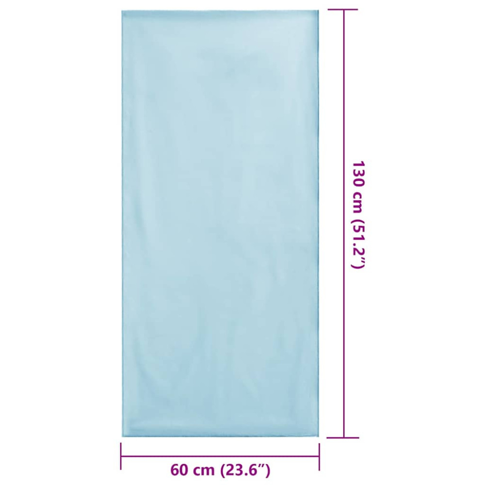 Produktbild för Utomhus Stols Handdukar 2 pcs Grön 130 x 60 cm