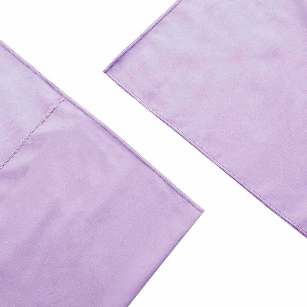 Produktbild för Utomhus Stols Handdukar 2 pcs Lila 130 x 60 cm