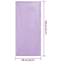 Produktbild för Utomhus Stols Handdukar 2 pcs Lila 130 x 60 cm