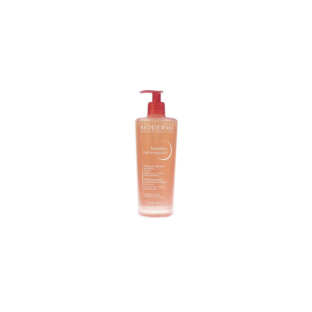 Produktbild för Bioderma Sensibio Gel Moussant zklidňující micelární čisticí gel 500 ml