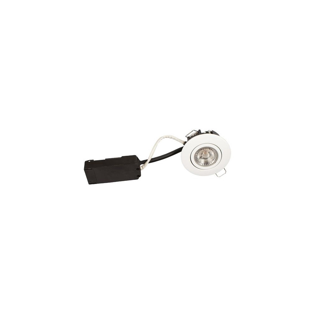 Produktbild för Luna low profile downlight ISO matt vit 4000K 390 lm 6,2W di...