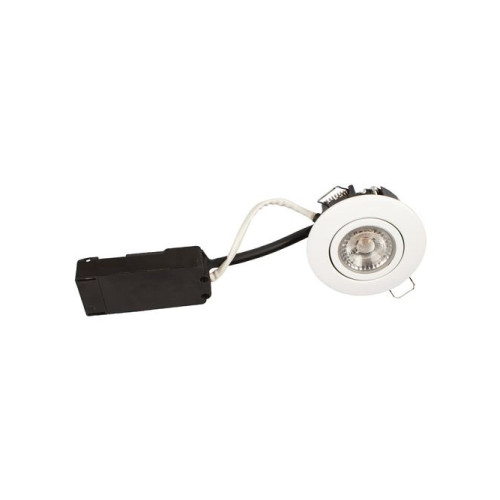Scan Products  D.T. Luna low profile downlight ISO matt vit 4000K 390 lm 6,2W di...