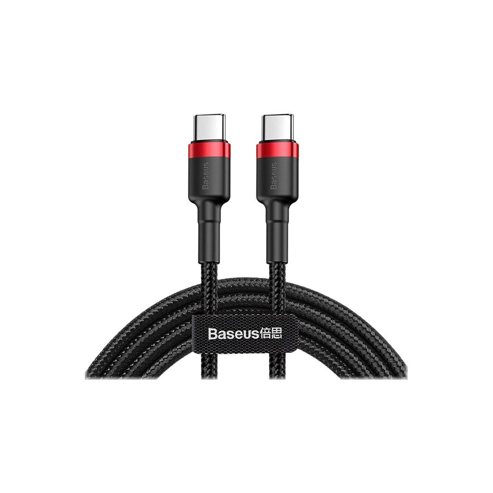 Produktbild för Baseus Cafule - USB typ C-kabel - 24 pin USB-C till 24 pin USB-C - 1 m
