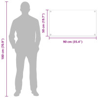 Produktbild för Köksskydd 2 pcs Vit 90 x 50 cm härdat glas