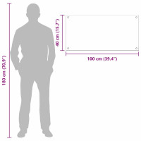 Produktbild för Köksskydd 2 pcs Vit 100 x 40 cm härdat glas