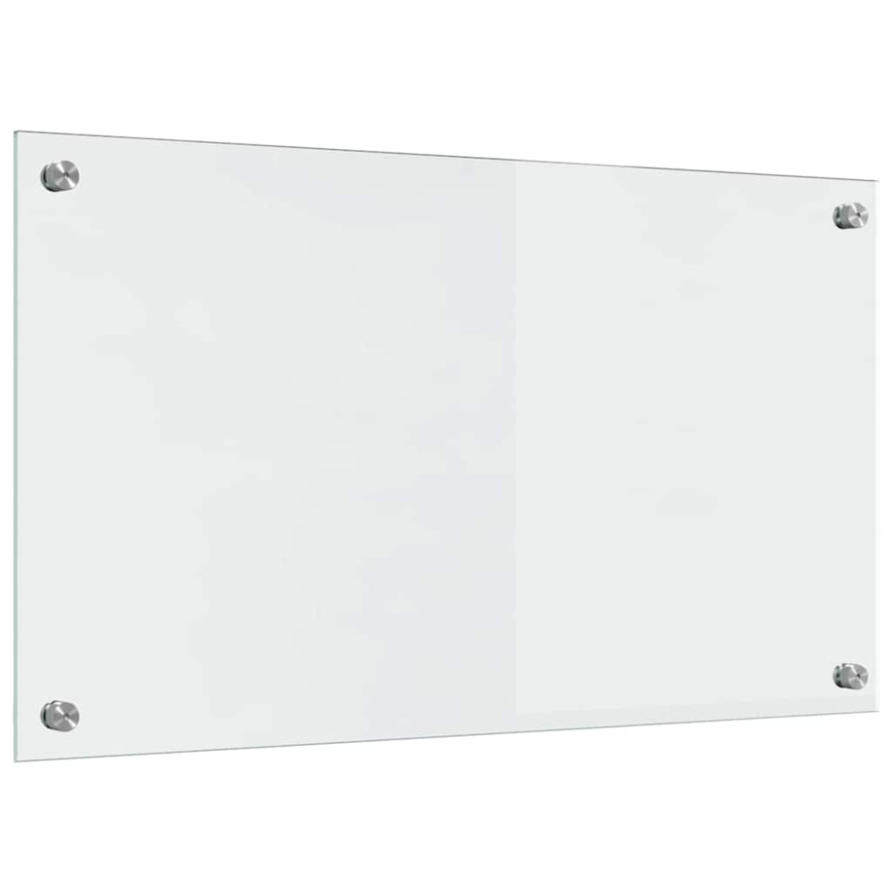 Produktbild för Köksskydd 2 pcs Transparent 70 x 40 cm härdat glas
