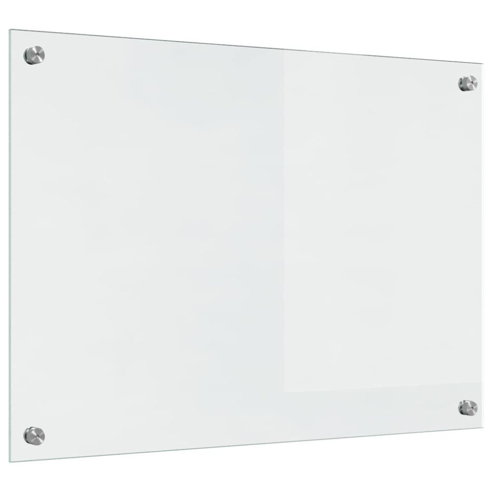 Produktbild för Köksskydd 2 pcs Transparent 70 x 50 cm härdat glas