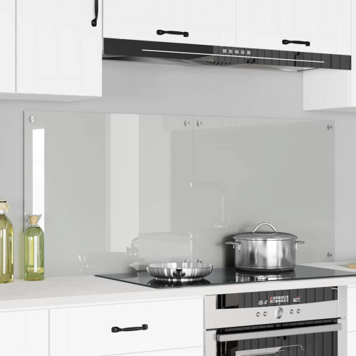 vidaXL Köksskydd 2 pcs Transparent 70 x 60 cm härdat glas
