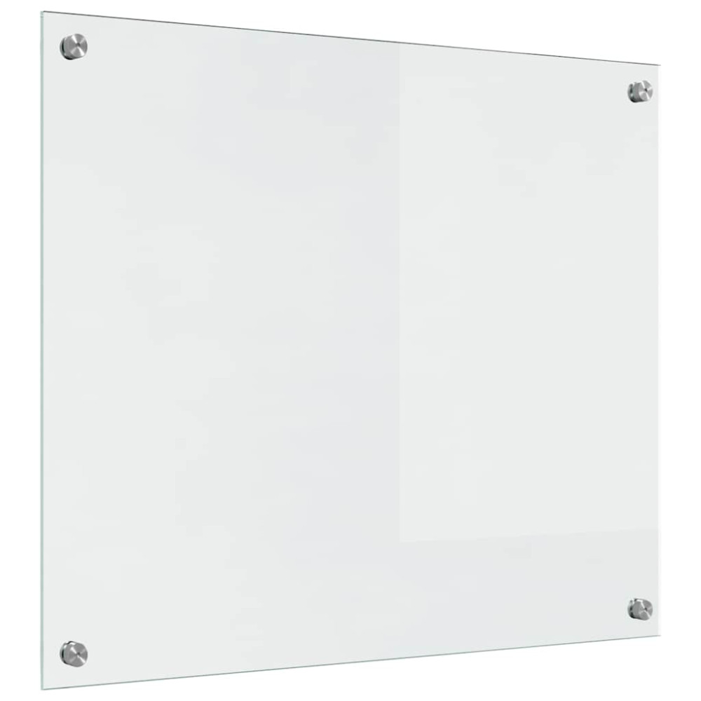 Produktbild för Köksskydd 2 pcs Transparent 70 x 60 cm härdat glas