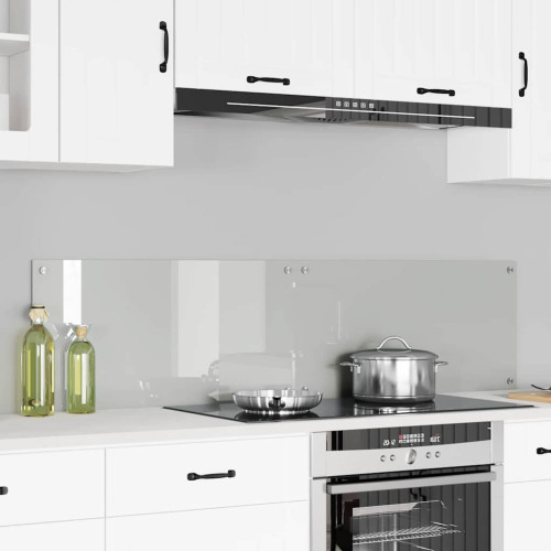 vidaXL Köksskydd 2 pcs Transparent 80 x 40 cm härdat glas