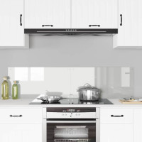 Produktbild för Köksskydd 2 pcs Transparent 80 x 40 cm härdat glas