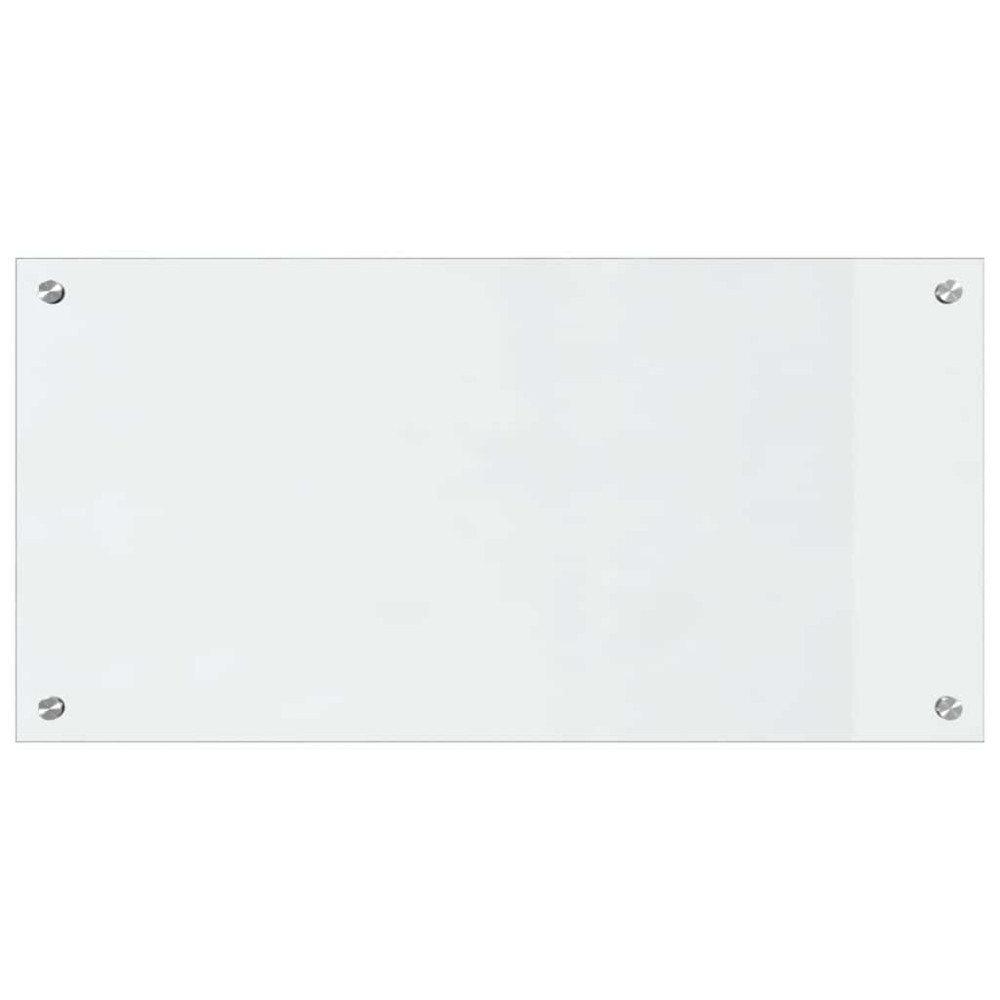 Produktbild för Köksskydd 2 pcs Transparent 80 x 40 cm härdat glas