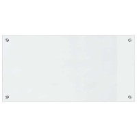 Produktbild för Köksskydd 2 pcs Transparent 80 x 40 cm härdat glas