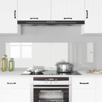 Produktbild för Köksskydd 2 pcs Transparent 80 x 50 cm härdat glas