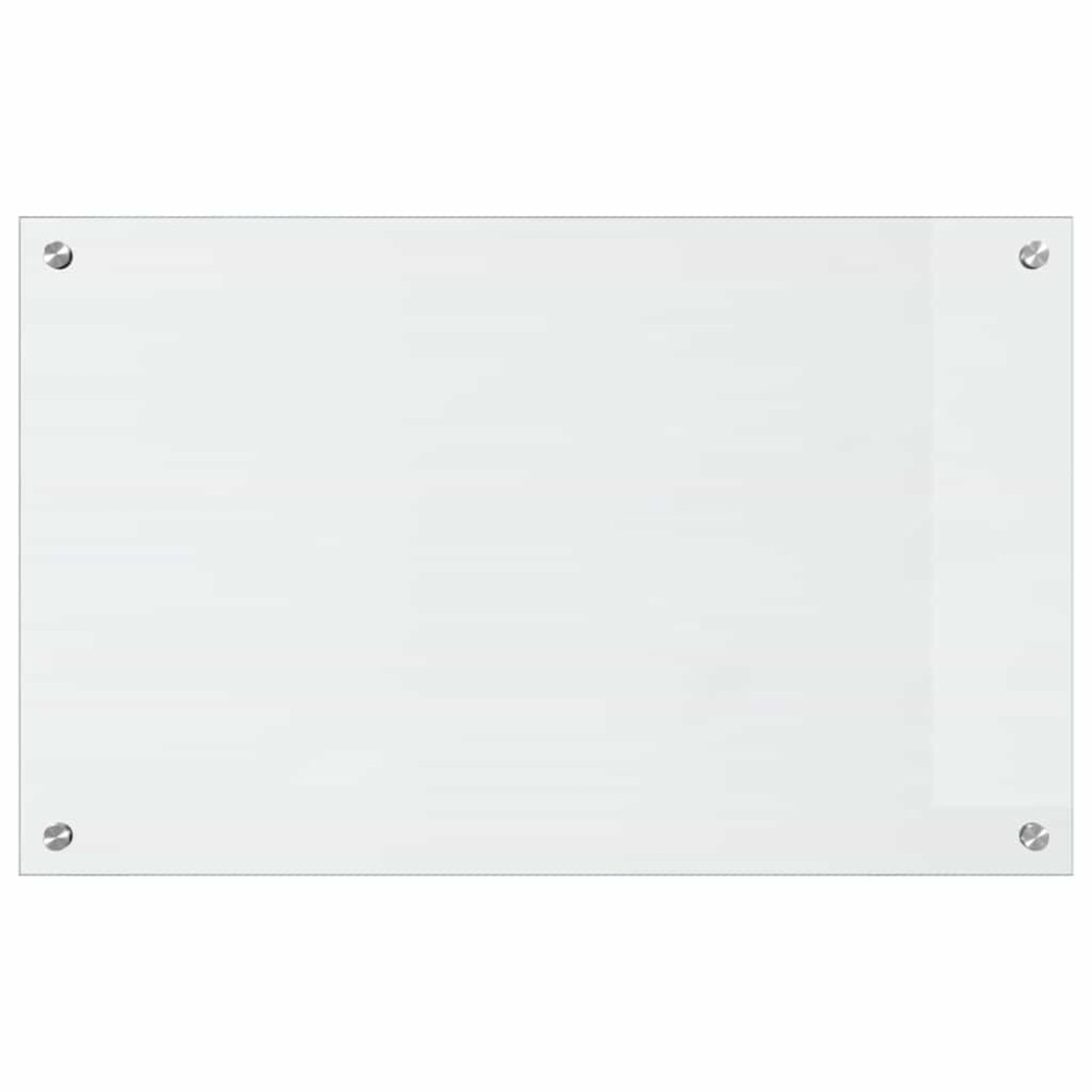 Produktbild för Köksskydd 2 pcs Transparent 80 x 50 cm härdat glas