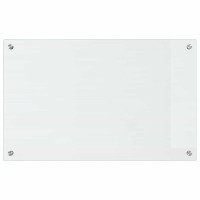 Produktbild för Köksskydd 2 pcs Transparent 80 x 50 cm härdat glas