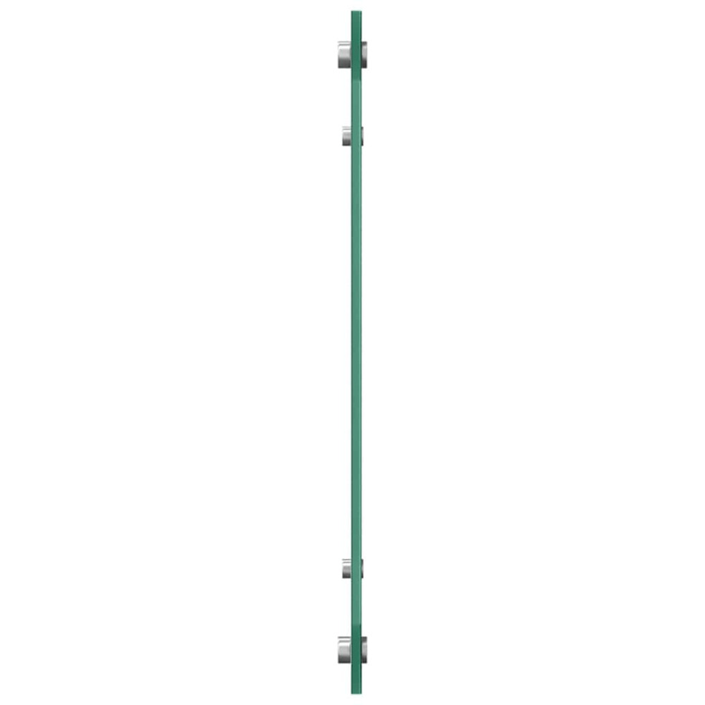 Produktbild för Köksskydd 2 pcs Transparent 80 x 50 cm härdat glas