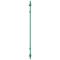 Produktbild för Köksskydd 2 pcs Transparent 80 x 50 cm härdat glas