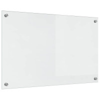 Produktbild för Köksskydd 2 pcs Transparent 80 x 50 cm härdat glas