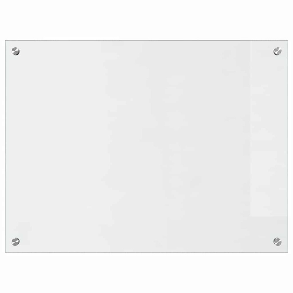 Produktbild för Köksskydd 2 pcs Transparent 80 x 60 cm härdat glas
