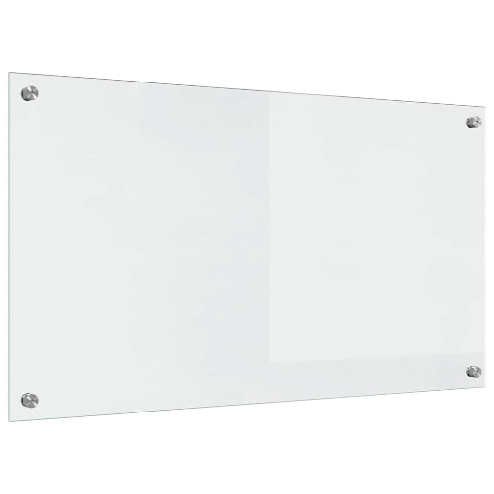 Produktbild för Köksskydd 2 pcs Transparent 90 x 50 cm härdat glas