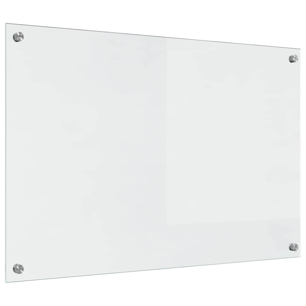 Produktbild för Köksskydd 2 pcs Transparent 90 x 60 cm härdat glas