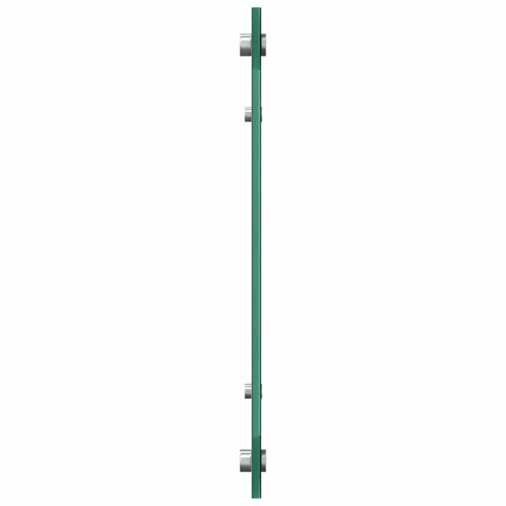 Produktbild för Köksskydd 2 pcs Transparent 100 x 40 cm härdat glas