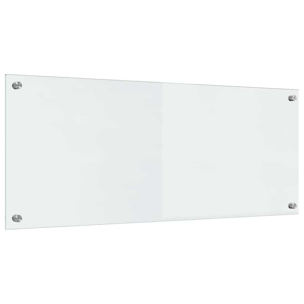 Produktbild för Köksskydd 2 pcs Transparent 100 x 40 cm härdat glas