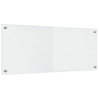Produktbild för Köksskydd 2 pcs Transparent 100 x 40 cm härdat glas