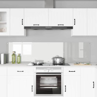 Produktbild för Köksskydd 2 pcs Transparent 100 x 50 cm härdat glas