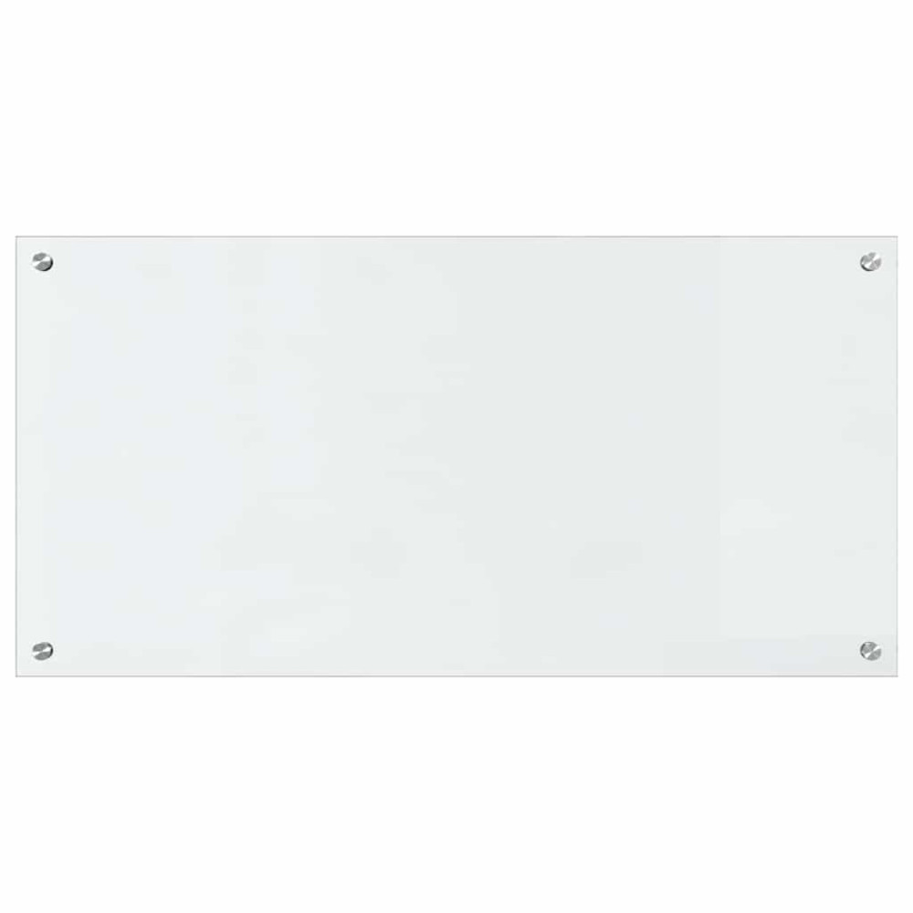 Produktbild för Köksskydd 2 pcs Transparent 100 x 50 cm härdat glas