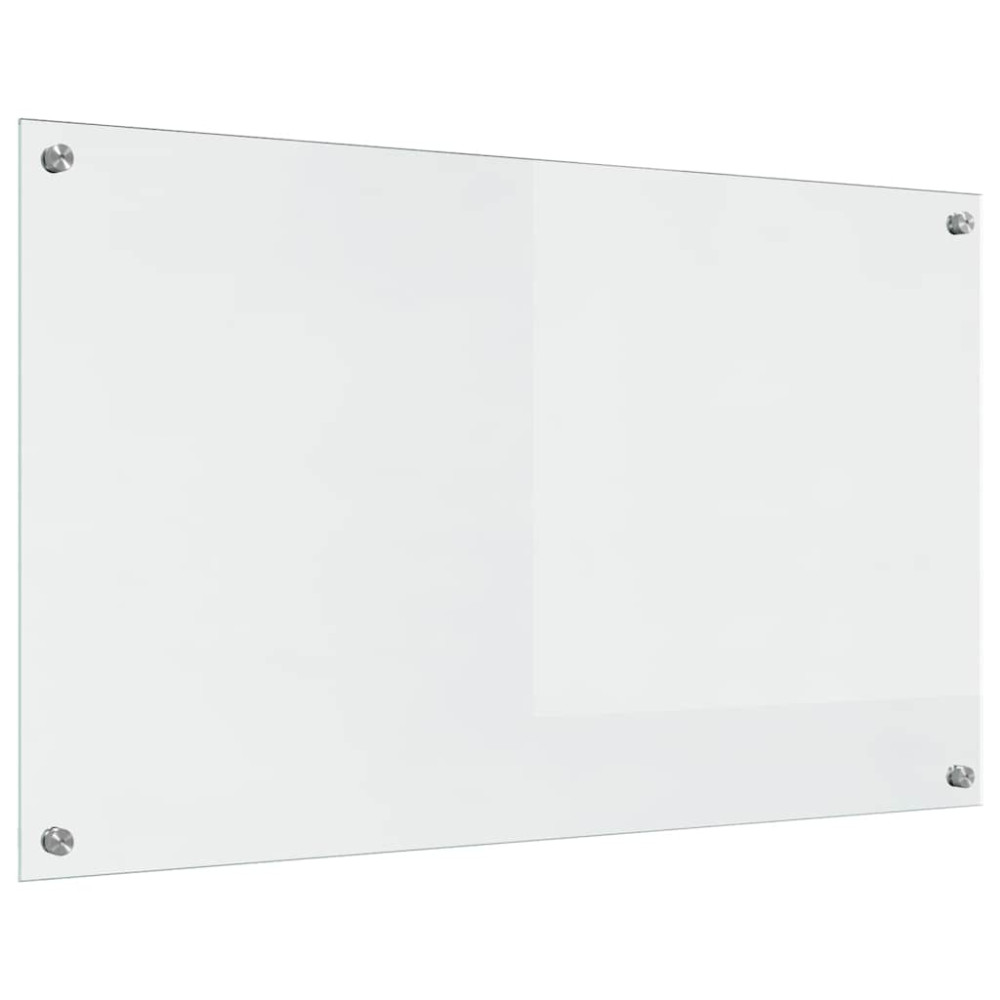 Produktbild för Köksskydd 2 pcs Transparent 100 x 60 cm härdat glas