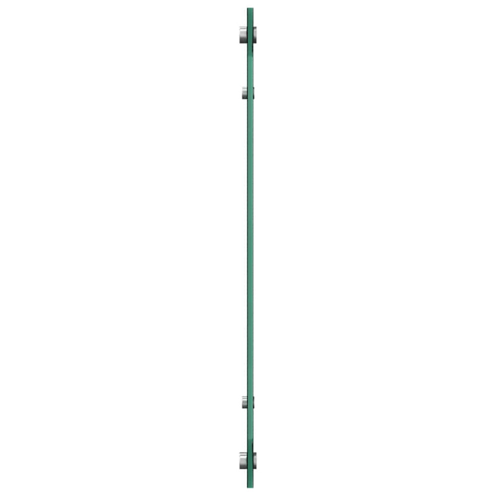 Produktbild för Köksskydd 2 pcs Svart 80 x 60 cm härdat glas
