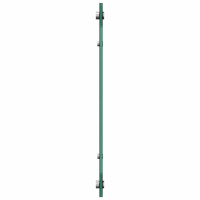 Produktbild för Köksskydd 2 pcs Svart 90 x 50 cm härdat glas