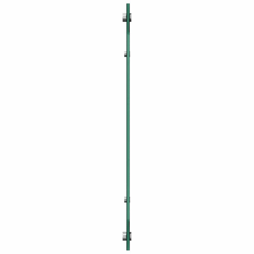 Produktbild för Köksskydd 2 pcs Svart 90 x 60 cm härdat glas