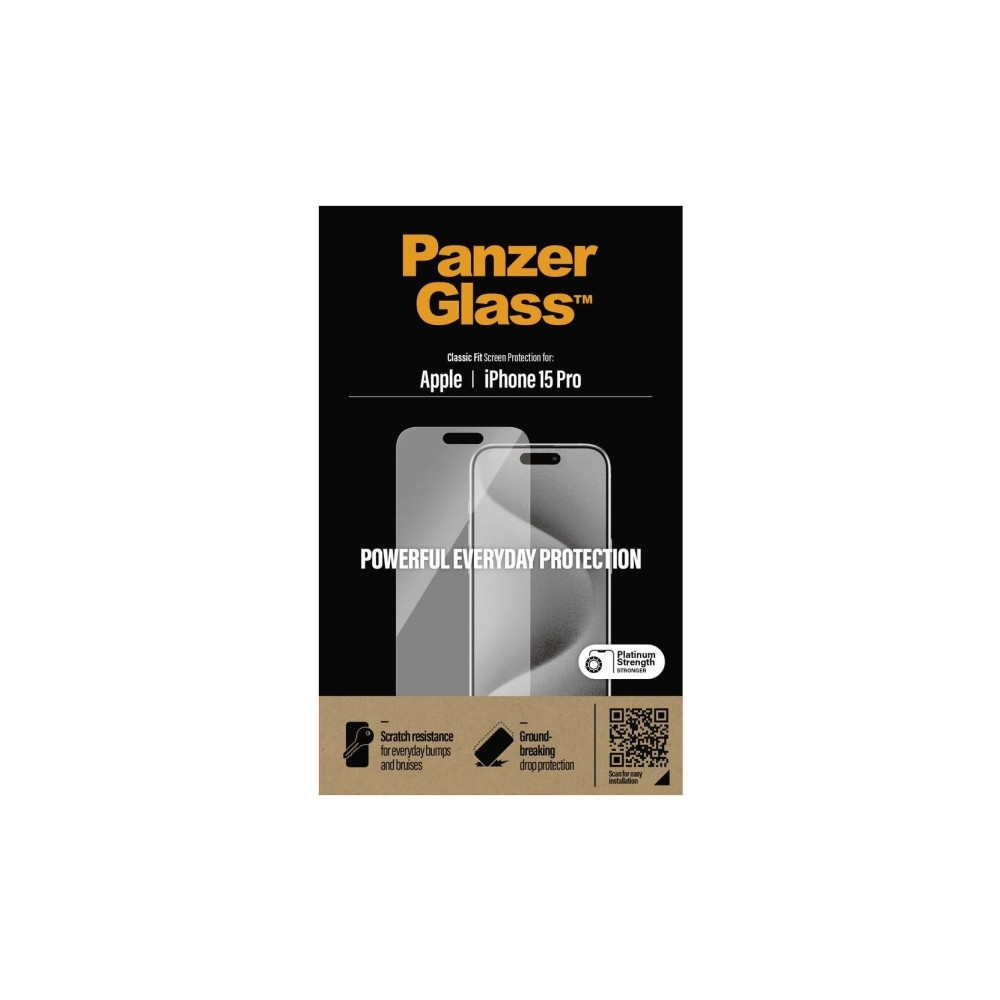 Produktbild för PanzerGlass - skärmskydd för mobiltelefon - klassisk passning