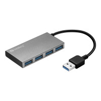 Produktbild för Sandberg USB 3.0 Pocket Hub - hubb - 4 portar