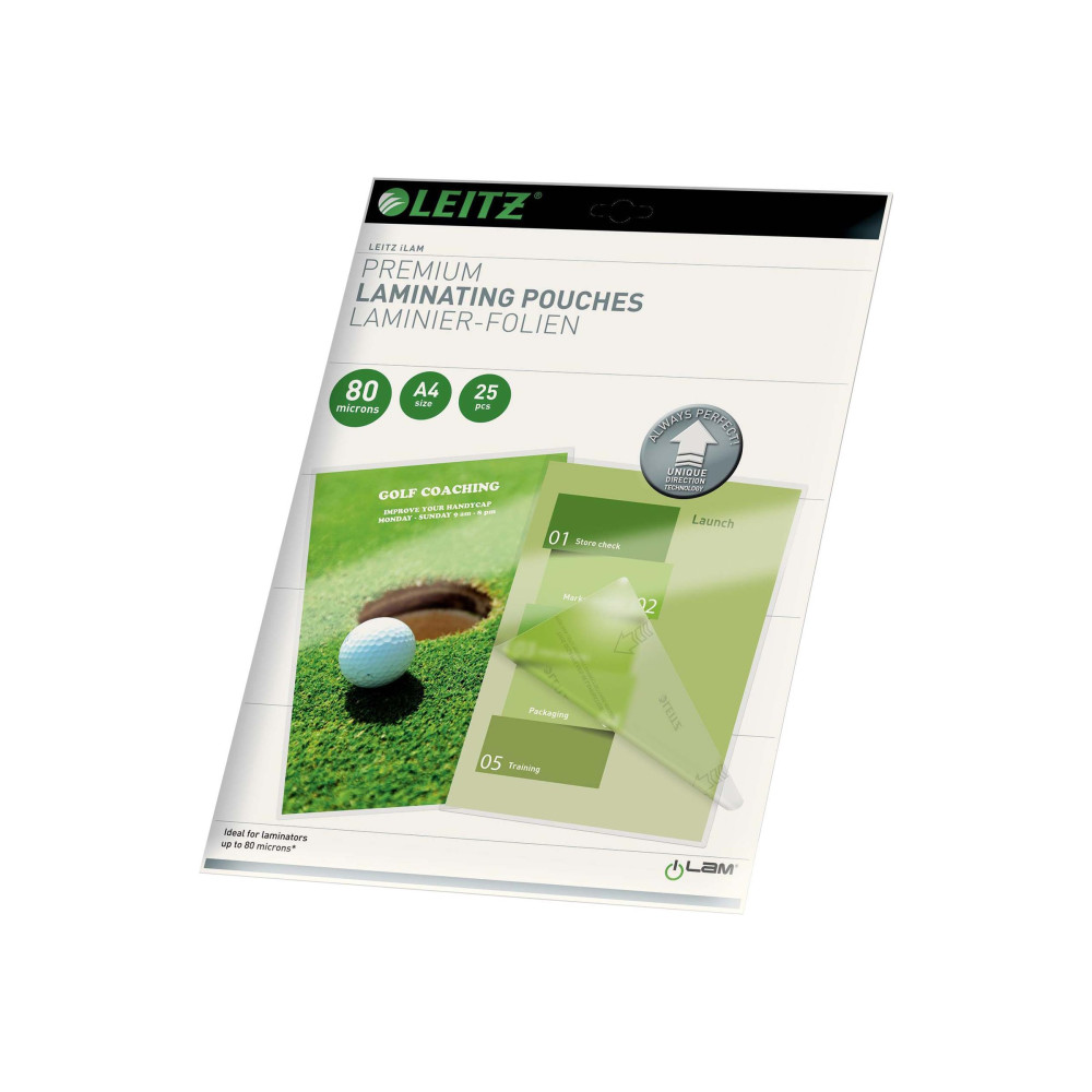 Produktbild för Leitz - 25 - A4 - lamineringsfickor