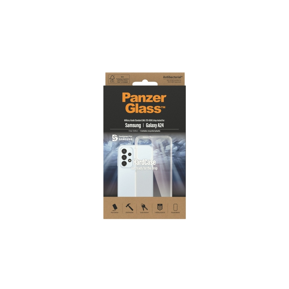 Produktbild för PanzerGlass HardCase Clear Edition - baksidesskydd för mobiltelefon