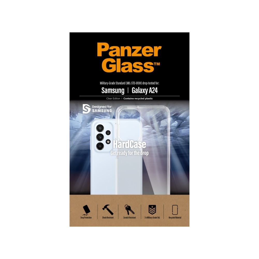 Produktbild för PanzerGlass HardCase Clear Edition - baksidesskydd för mobiltelefon