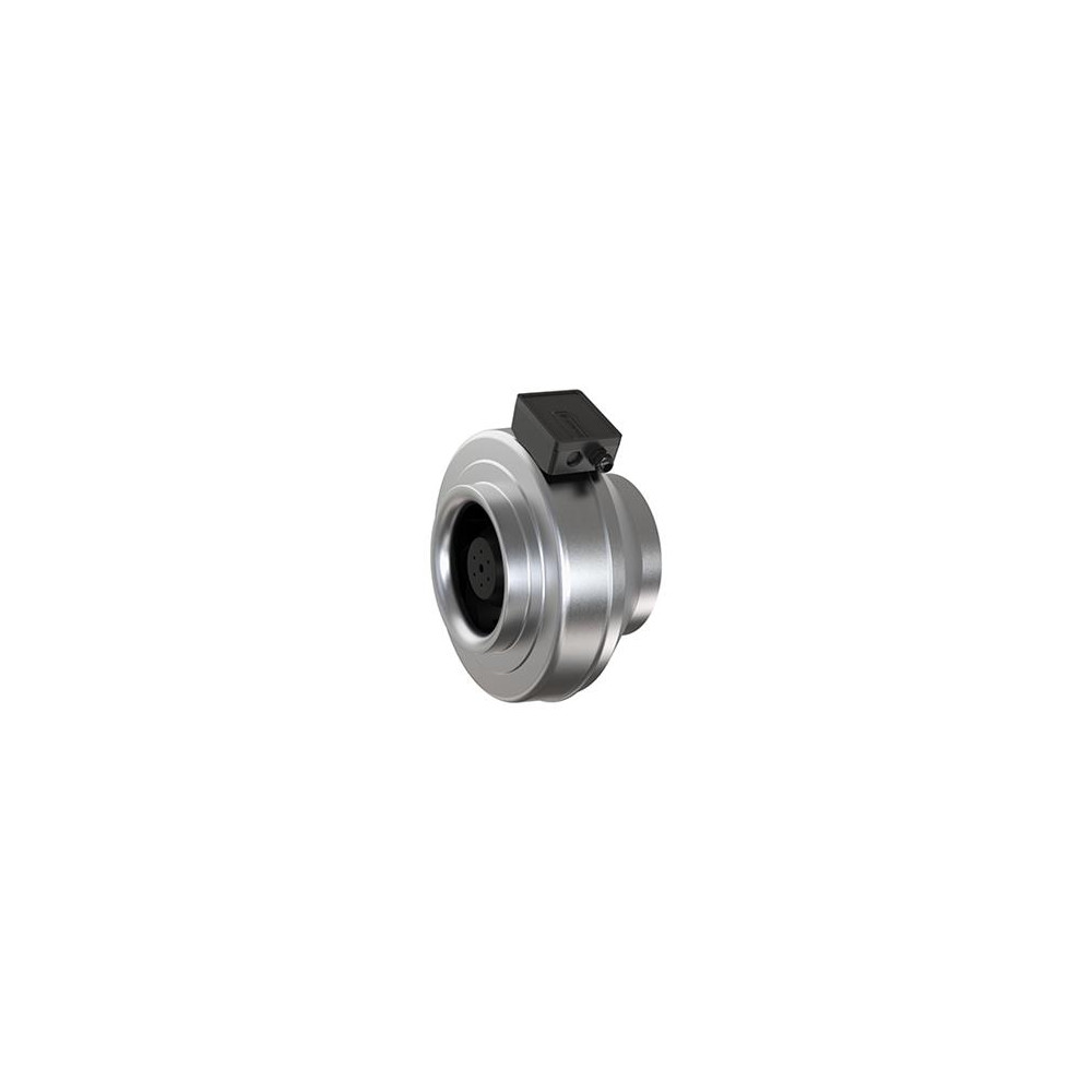 Produktbild för SYSTEMAIR kanalfläkt K200 EC Sileo med potentiometer (0-10V)