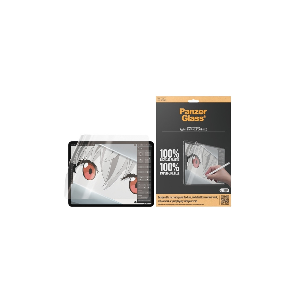 Produktbild för PanzerGlass GraphicPaper - skärmskydd för surfplatta - ultrabred passning