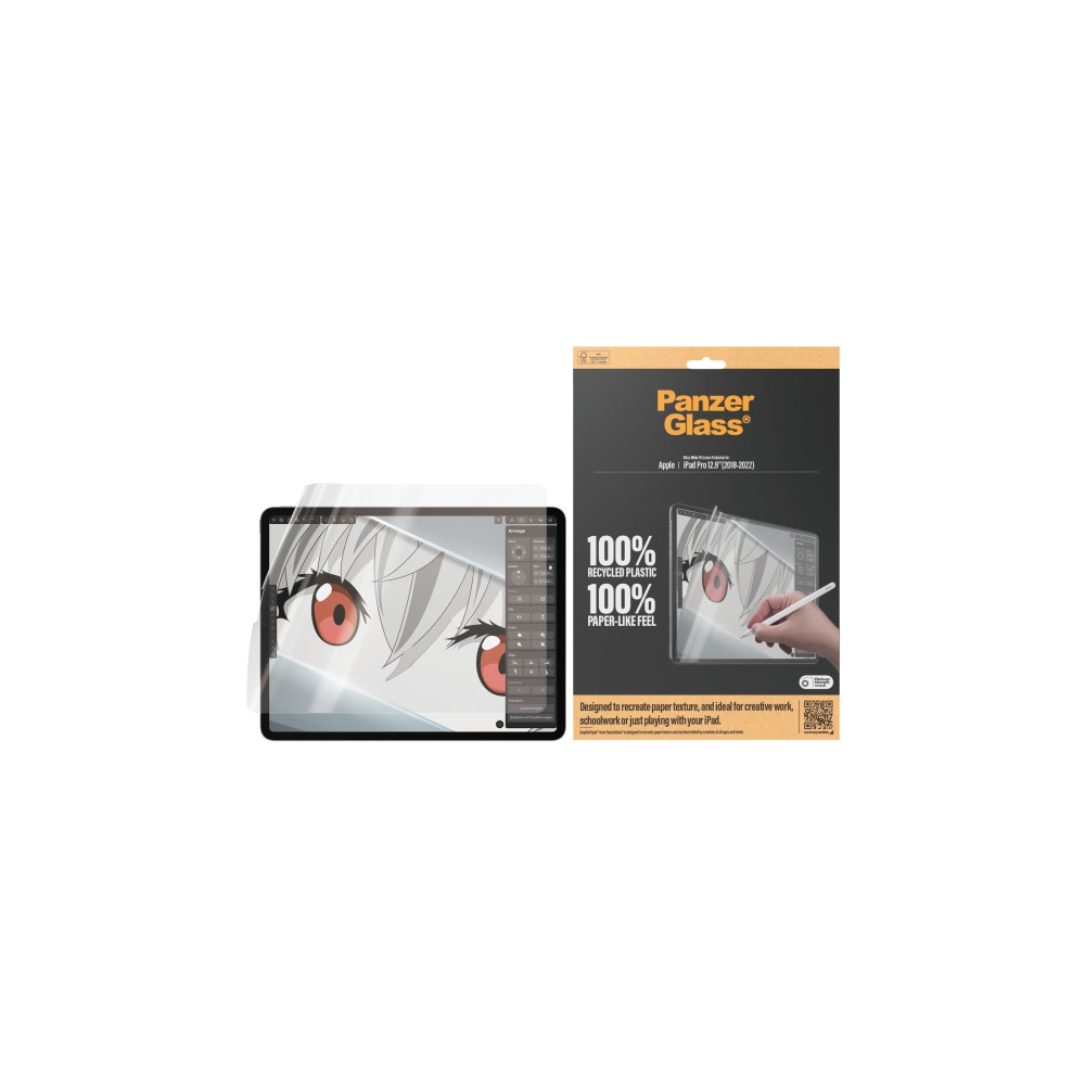 Produktbild för PanzerGlass GraphicPaper - skärmskydd för surfplatta - ultrabred passning