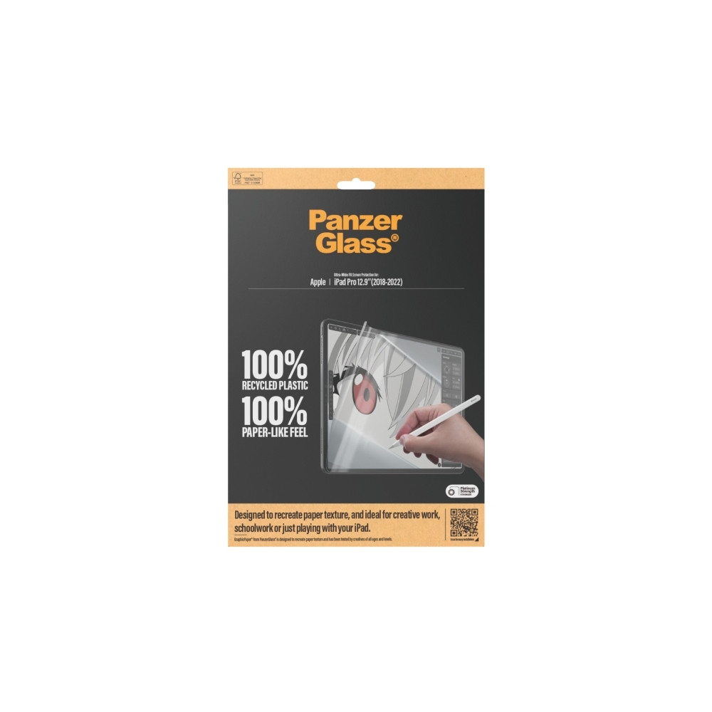 Produktbild för PanzerGlass GraphicPaper - skärmskydd för surfplatta - ultrabred passning