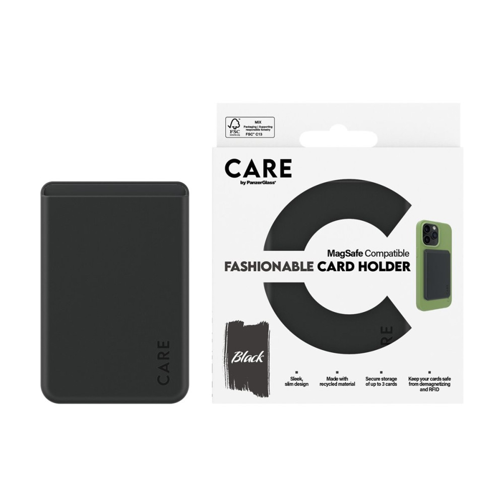 Produktbild för CARE by PanzerGlass - magnetkorthållare