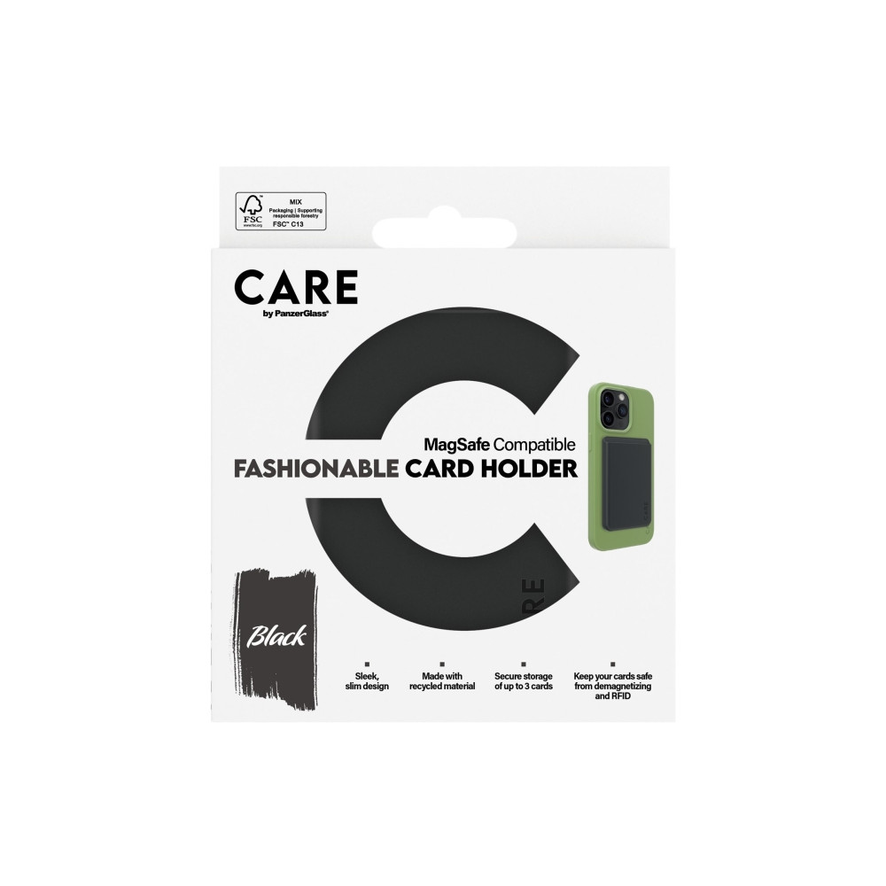 Produktbild för CARE by PanzerGlass - magnetkorthållare
